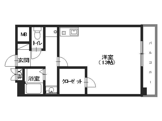 シャルマンの間取り写真