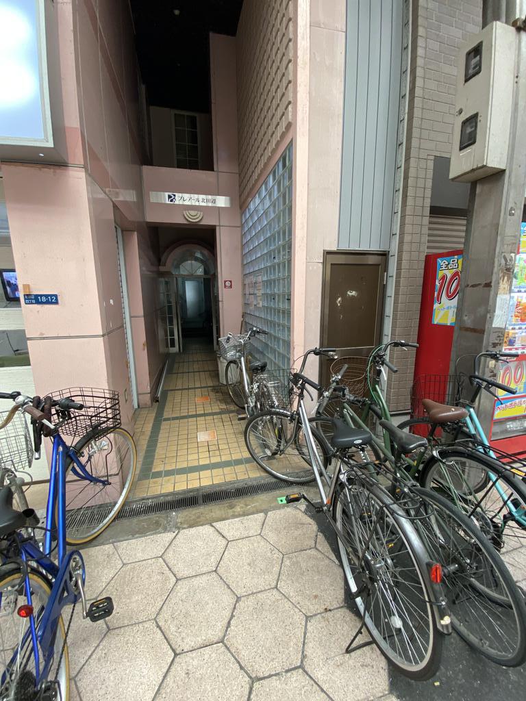 プレアール北田辺の外観写真