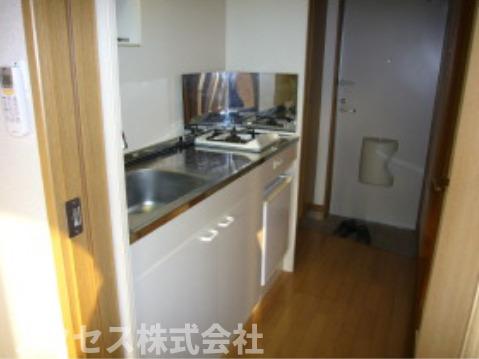 ＪＲ中央線 東中野駅 徒歩13分 2階建 築25年のキッチン写真