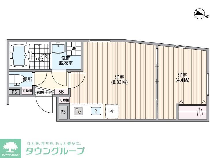 OAK VILLA Shinagawa Residenceの間取り写真
