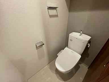 地下鉄御堂筋線 江坂駅 徒歩6分 15階建 築5年のトイレ写真