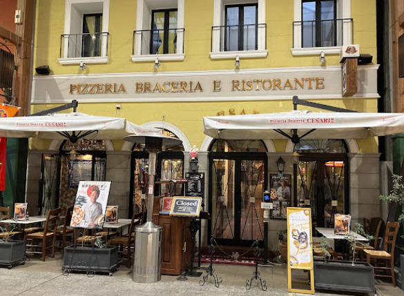 飲食店　Pizzeria Braceria CESARI!! (ピッ（飲食店）まで15m