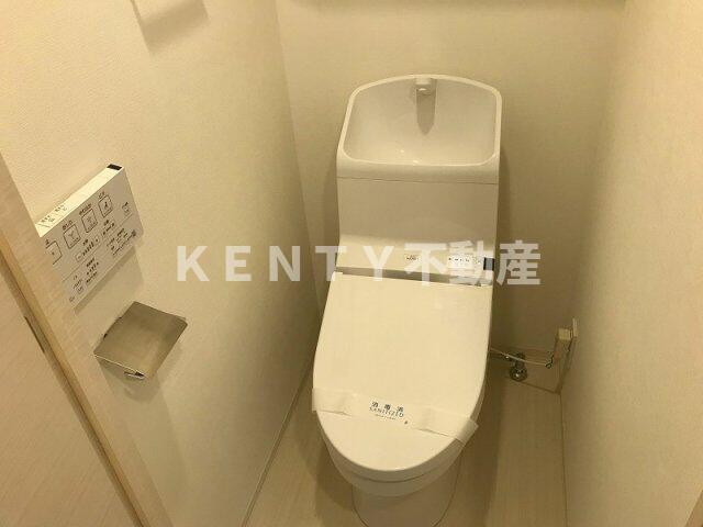 トイレ　ゆったりとした空間のトイレです