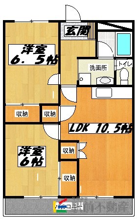 エクシートVの間取り写真