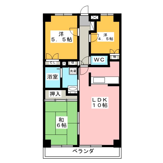 サンジェルマンIの間取り写真
