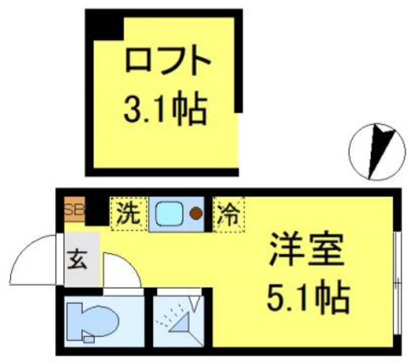 LEXIA新小岩の間取り写真