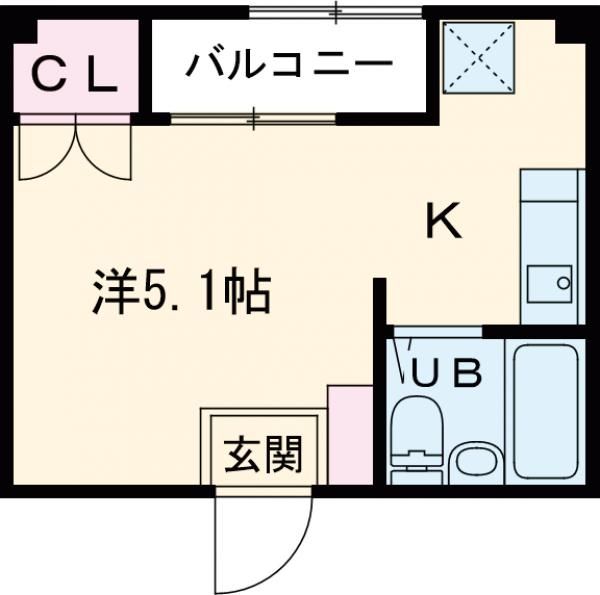 サングリーン野崎の間取り写真