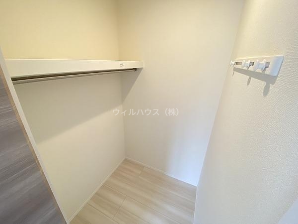 収納　ウォークインクローゼット！
