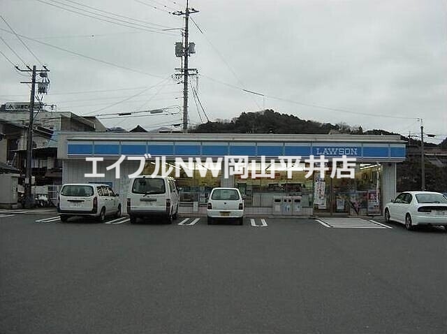 コンビニ　ローソン岡山大福店（コンビニ）まで54m