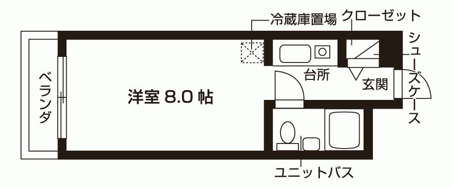 グリーンラークひばり北の間取り写真