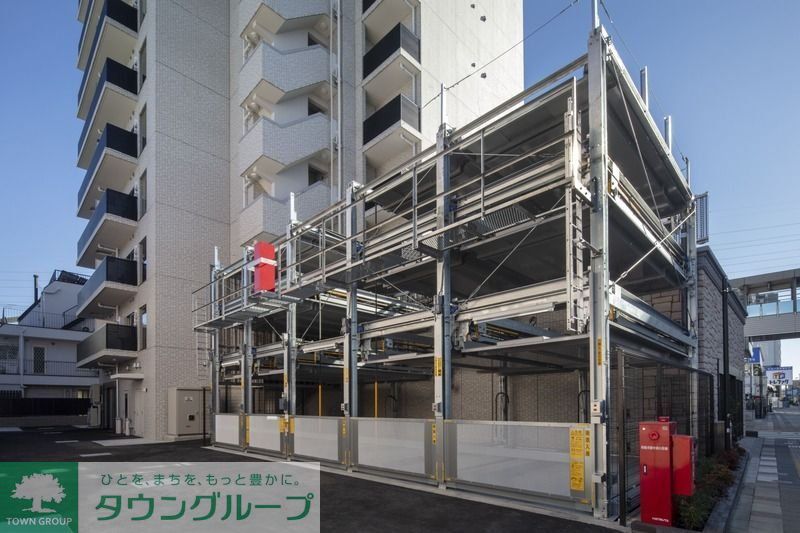 駐車場　眺望