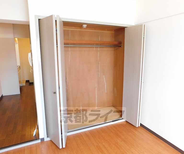 収納　大きなクローゼットです