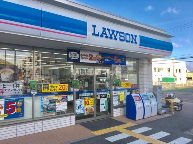 コンビニ　ローソン　伏見新堀川店（コンビニ）まで381m