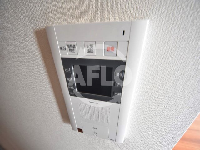 セキュリティ　阿波座ライズタワーフラッグ46　TV付きモニターホン