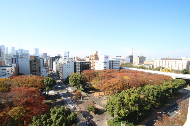 眺望　都会と自然が一気に味わえる眺め！