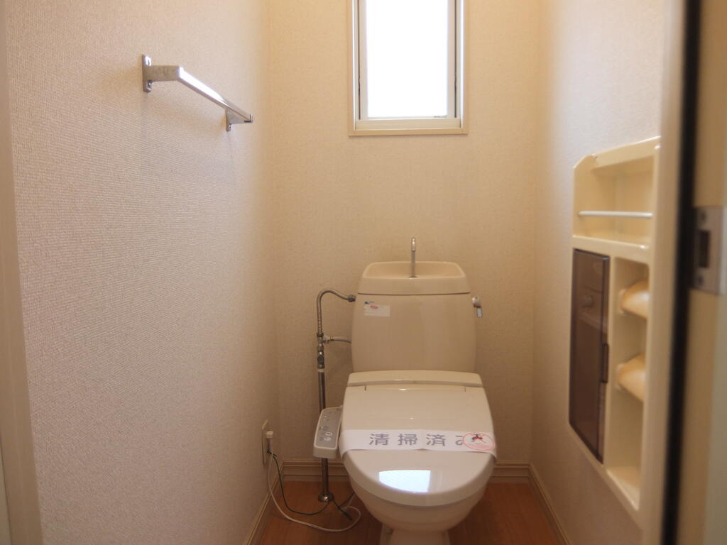 トイレ　ウォシュレット完備しています！