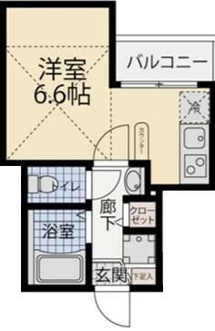 京成本線 堀切菖蒲園駅 徒歩8分 3階建 築6年の間取り写真