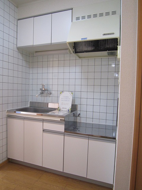 キッチン　●自炊派のあなたにオススメの２口ガスコンロ設置済です！