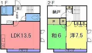 メゾンドマーニの間取り