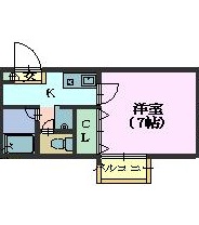 エルム池園の間取り