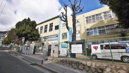 中学校　神戸市立上野中学校（中学校）まで743m