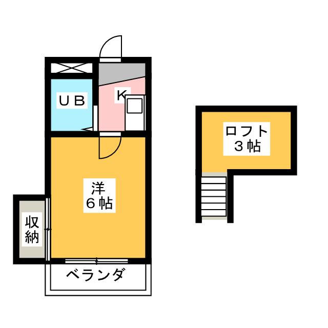 リヴェール築地口の間取り