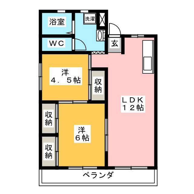 【ＣＡＳＡ　ＫＩの間取り】