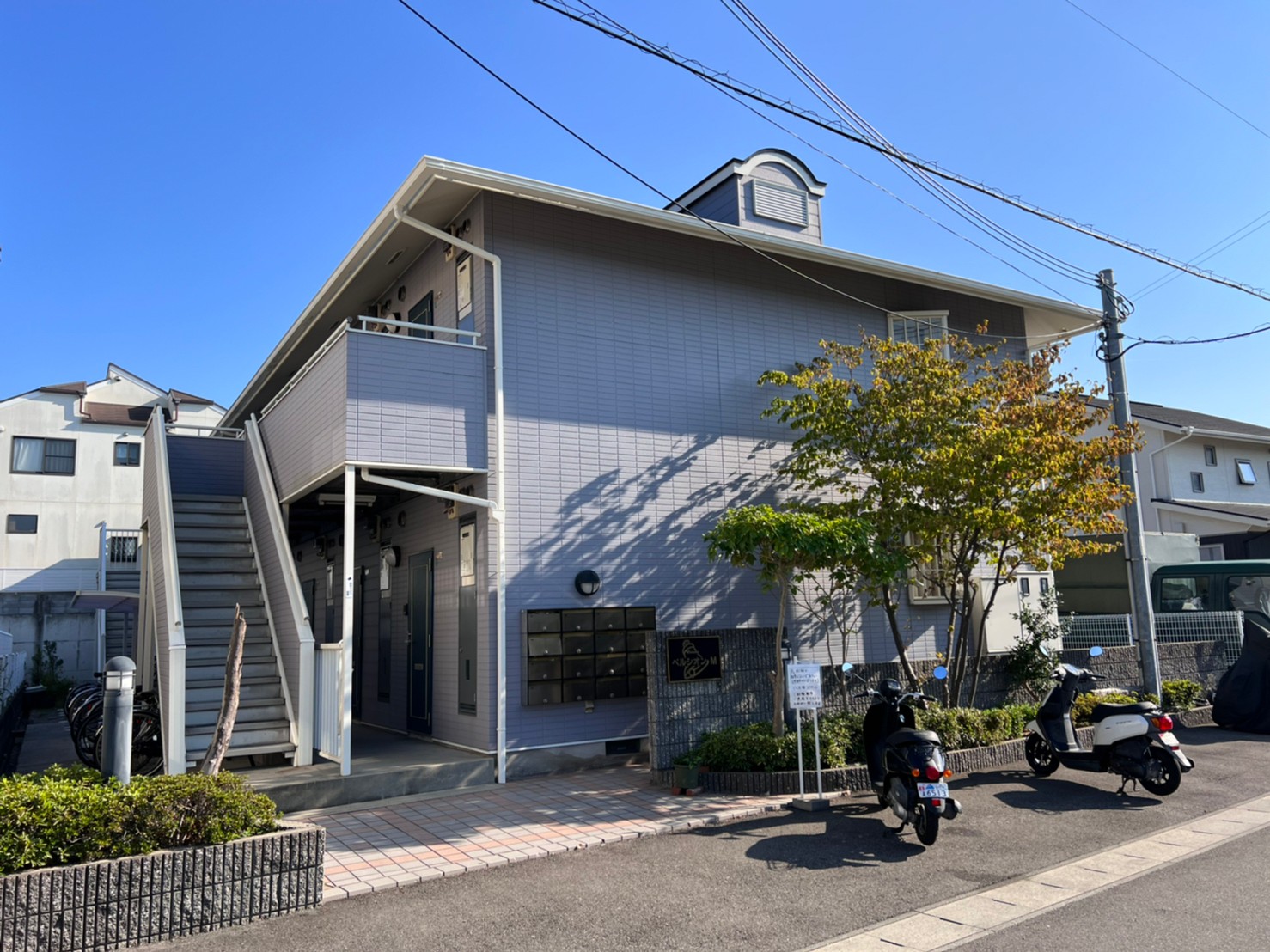 兵庫県神戸市西区伊川谷町有瀬（アパート）の賃貸物件の外観