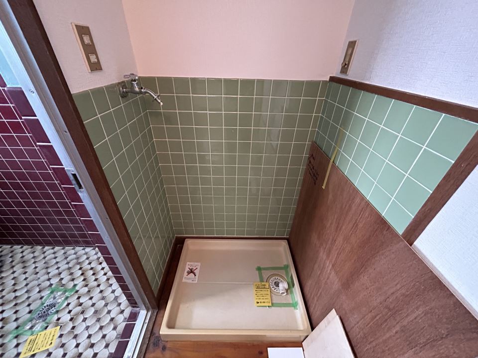 その他設備　室内洗濯機置き場♪灰や雨が降っても安心♪