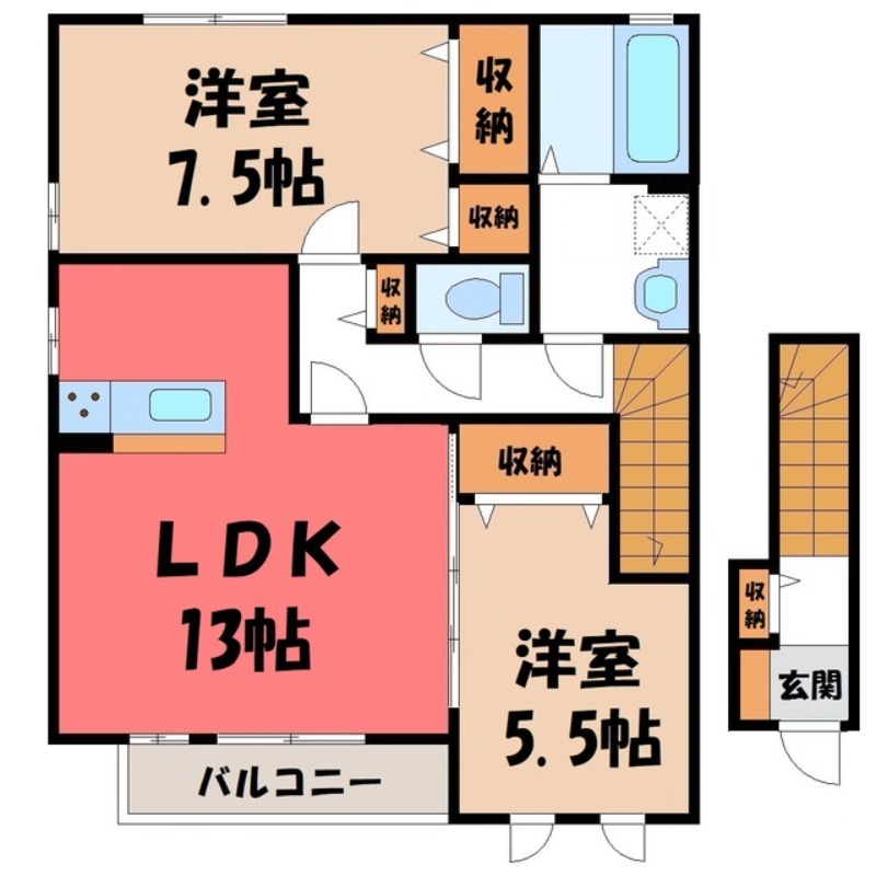 ヘルシーホームの間取り