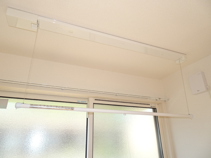 その他設備　室内物干し