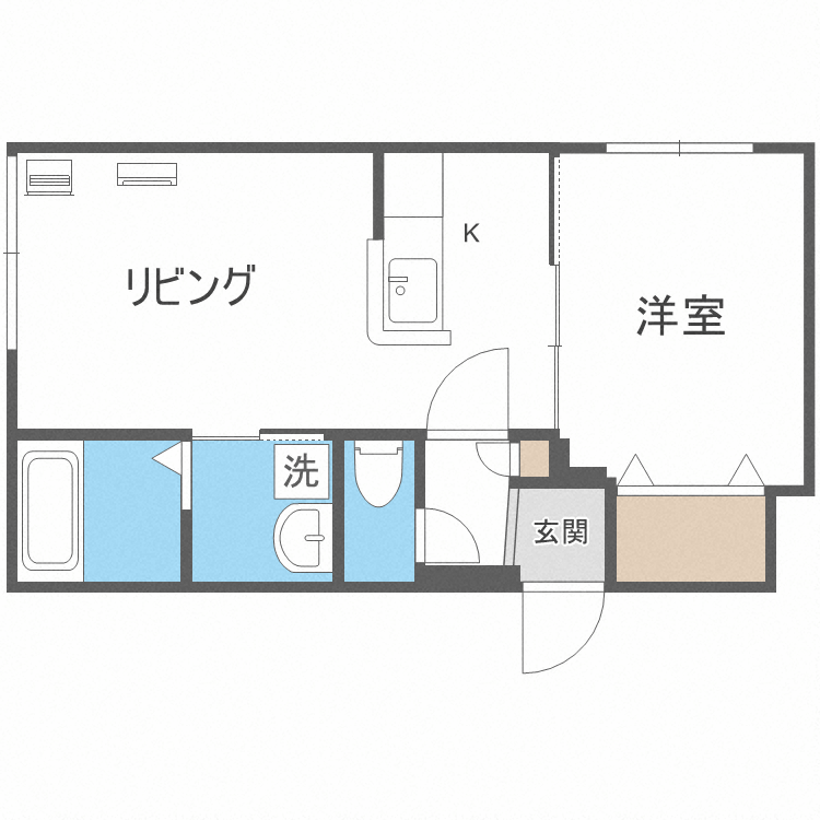 ポラリス環状通東の間取り