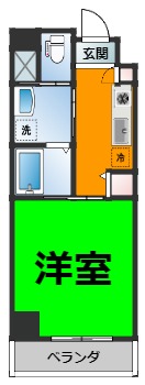 ワイズタワー新栄の間取り