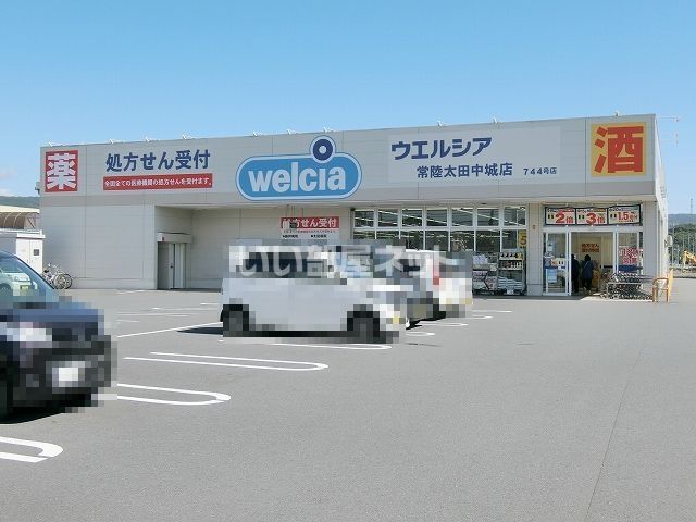 ドラックストア　ウエルシア常陸太田中城店（ドラッグストア）まで356m