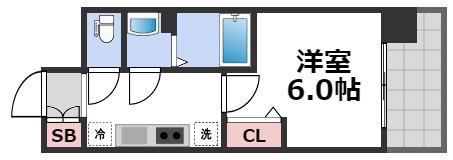 ララプレイス玉造パルクの間取り