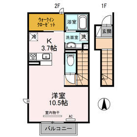 セジュール狭間の間取り