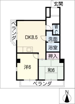 上社メゾン井筒の間取り