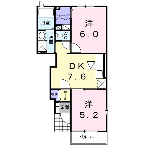 アンジェリークの間取り