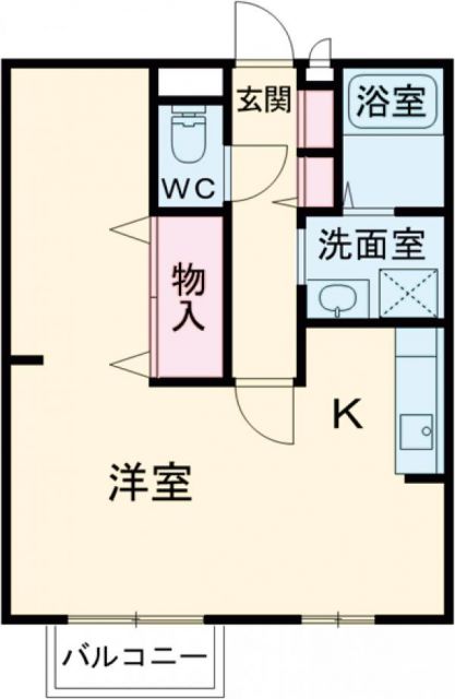 コーポカメリアの間取り