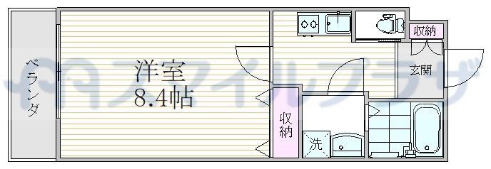 板橋区富士見町のマンションの間取り