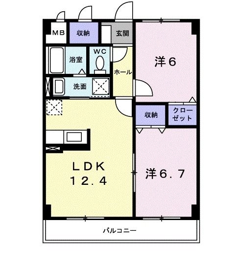 アルカンシエルの間取り