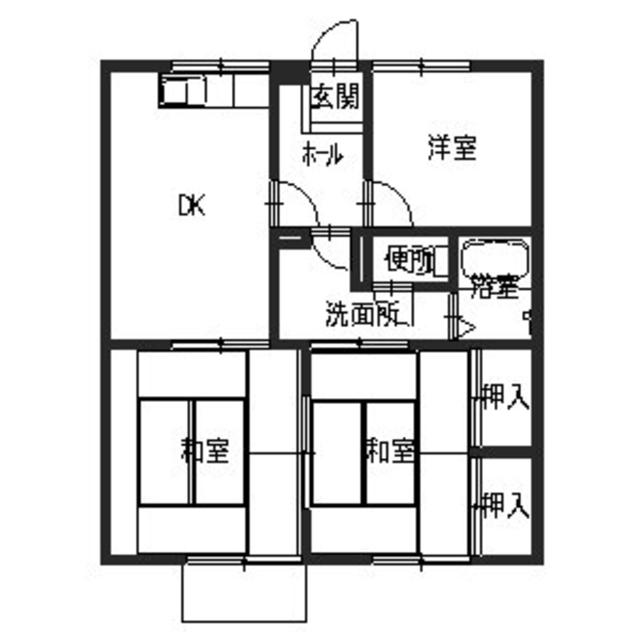 フレグランス北神戸Ｆの間取り