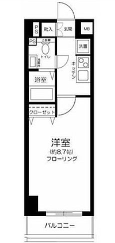 プレール・ドゥーク東京EASTIIの間取り