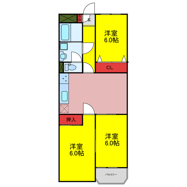 サンホームズ坂戸の間取り