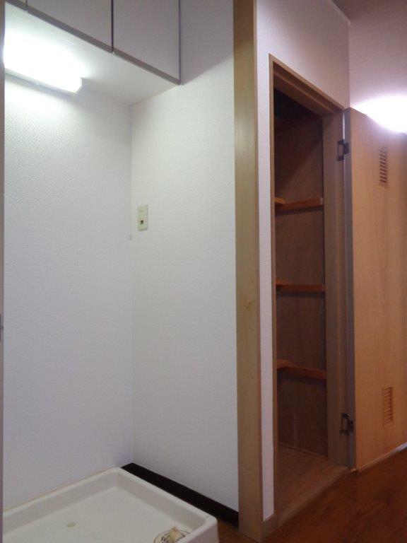その他部屋・スペース　室内洗濯機置場・奥行きのある収納あり