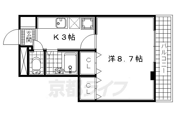 ハートフルマンションの間取り