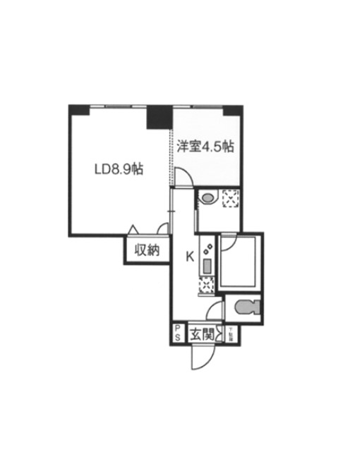 AXIS桜木町の間取り