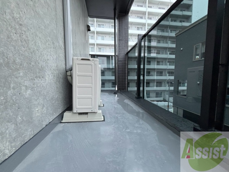 バルコニー　バルコニーです。洗濯物を干したり一息ついたりできますね！