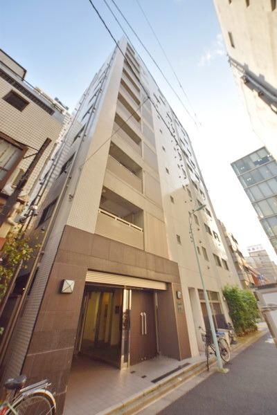 中央区日本橋人形町のマンションの建物外観