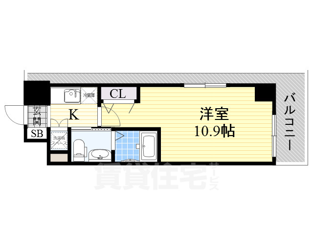 フェニックスレジデンス堺東の間取り